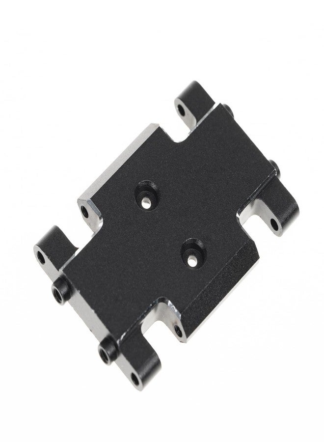 RampCrab Skid Plate Transmission Mount for AX24, Aluminum Alloy Mount for AX24 XC-1, Upgrades Parts for 1/24 RC Crawler Car, Black - Image 2